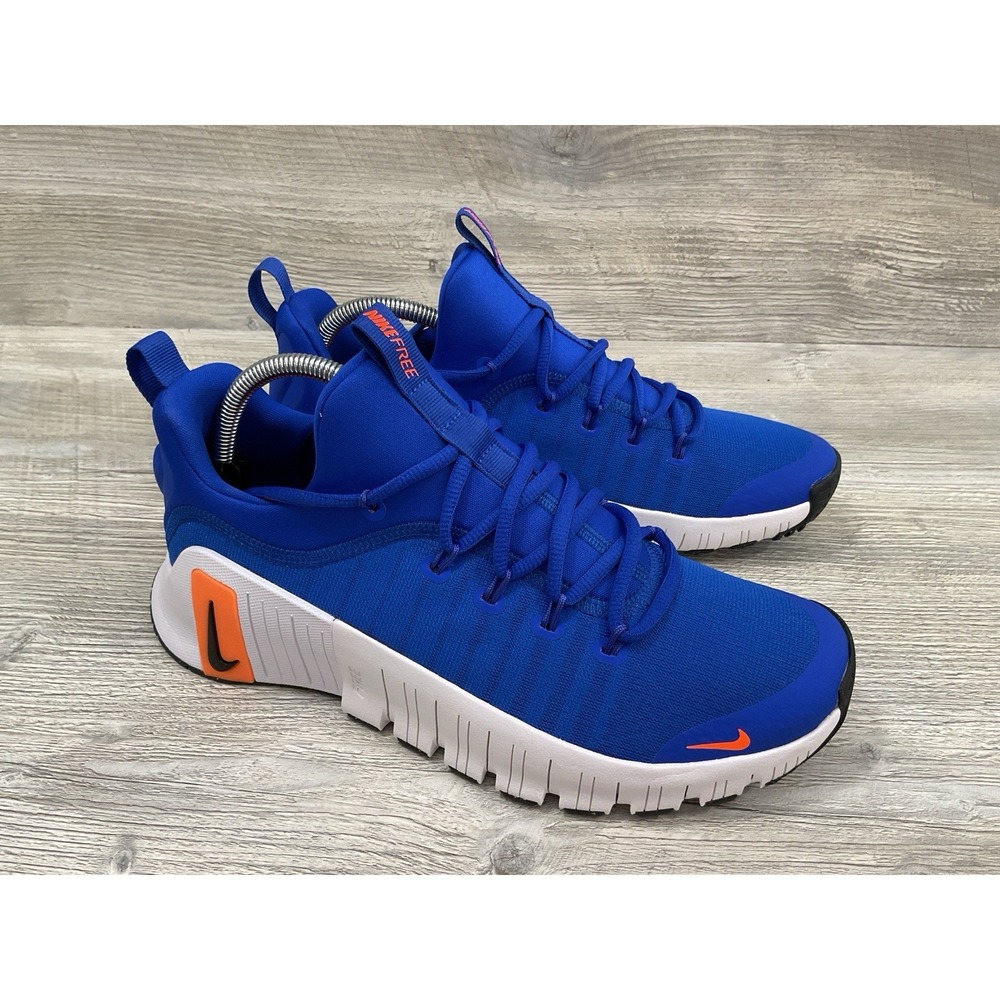 Nike Free Metcon 6 Women's Size 10.5 Lace Up Sneakers Racer Blue FJ7126-400 NEW